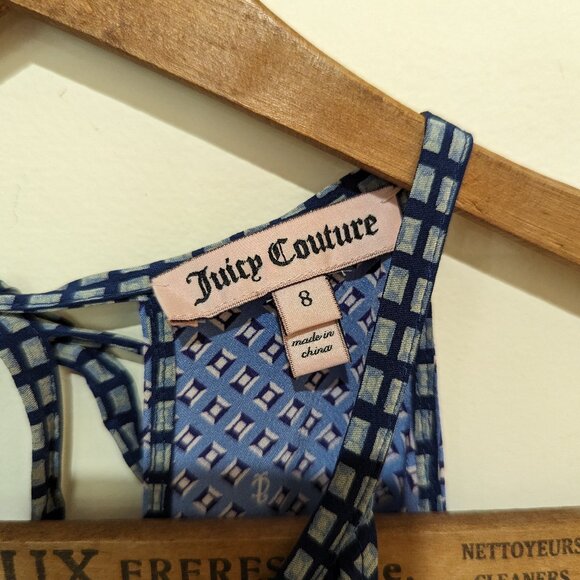 Juicy couture - 100% silk summer dress sz 8 - Picture 3 of 8